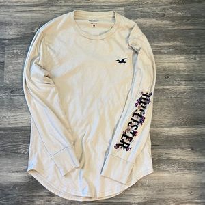 Hollister XS young mens long sleeve graphic
